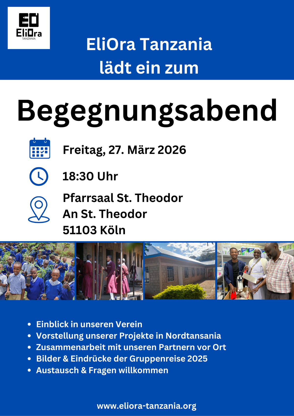 Begegnungsabend bei EliOra Tanzania – Einblick in unsere Arbeit