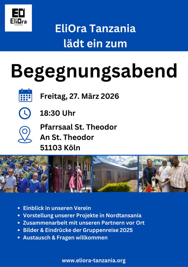Begegnungsabend bei EliOra Tanzania – Einblick in unsere Arbeit